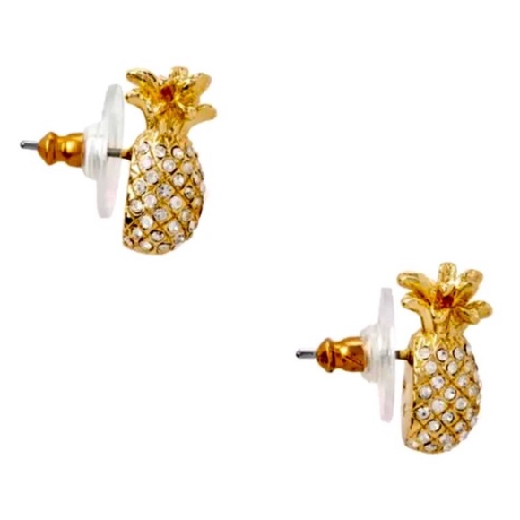 KATE SPADE • By The Pool Pineapple Earrings - Picture 5 of 7
